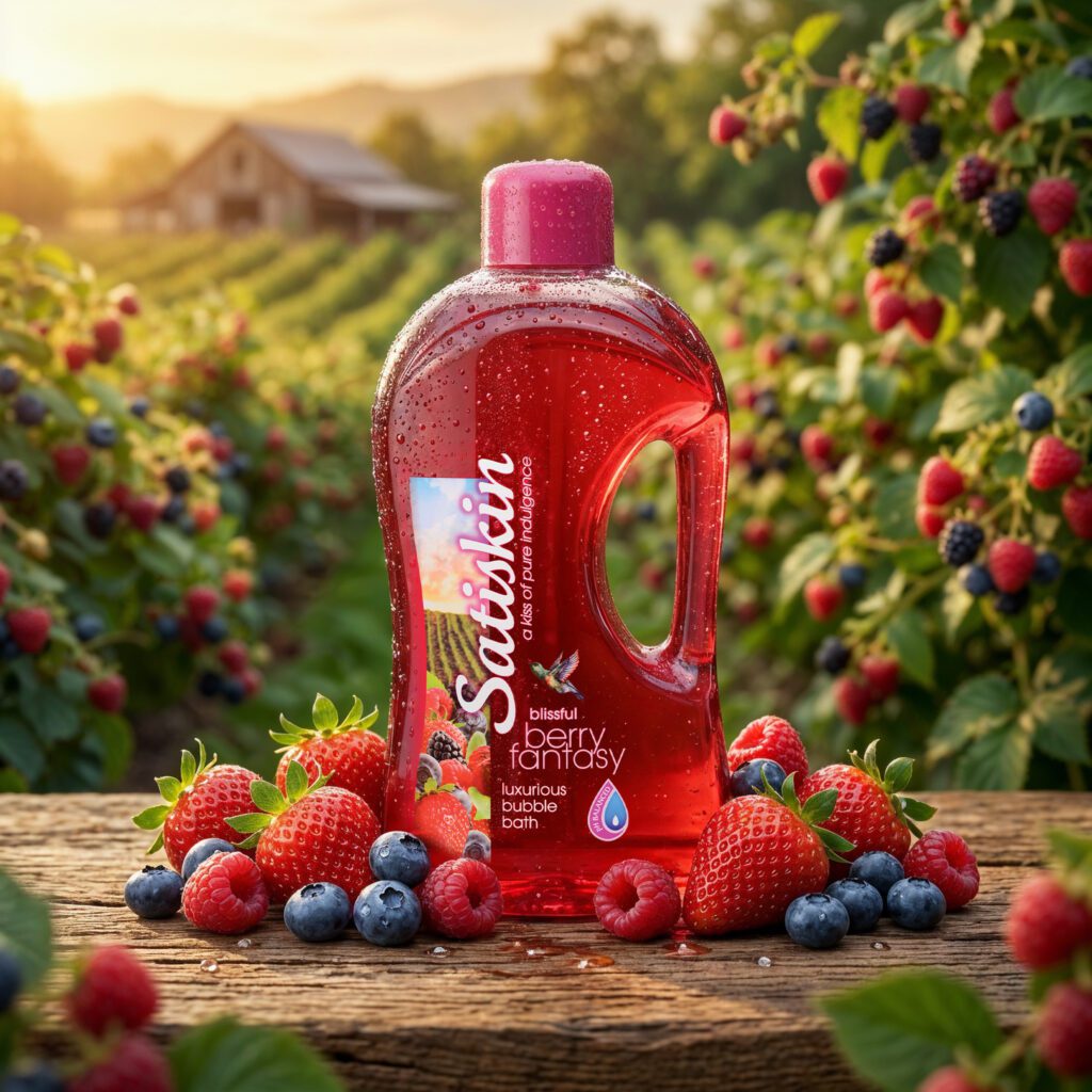 Satiskin Bubble Bath – Berry Fantasy