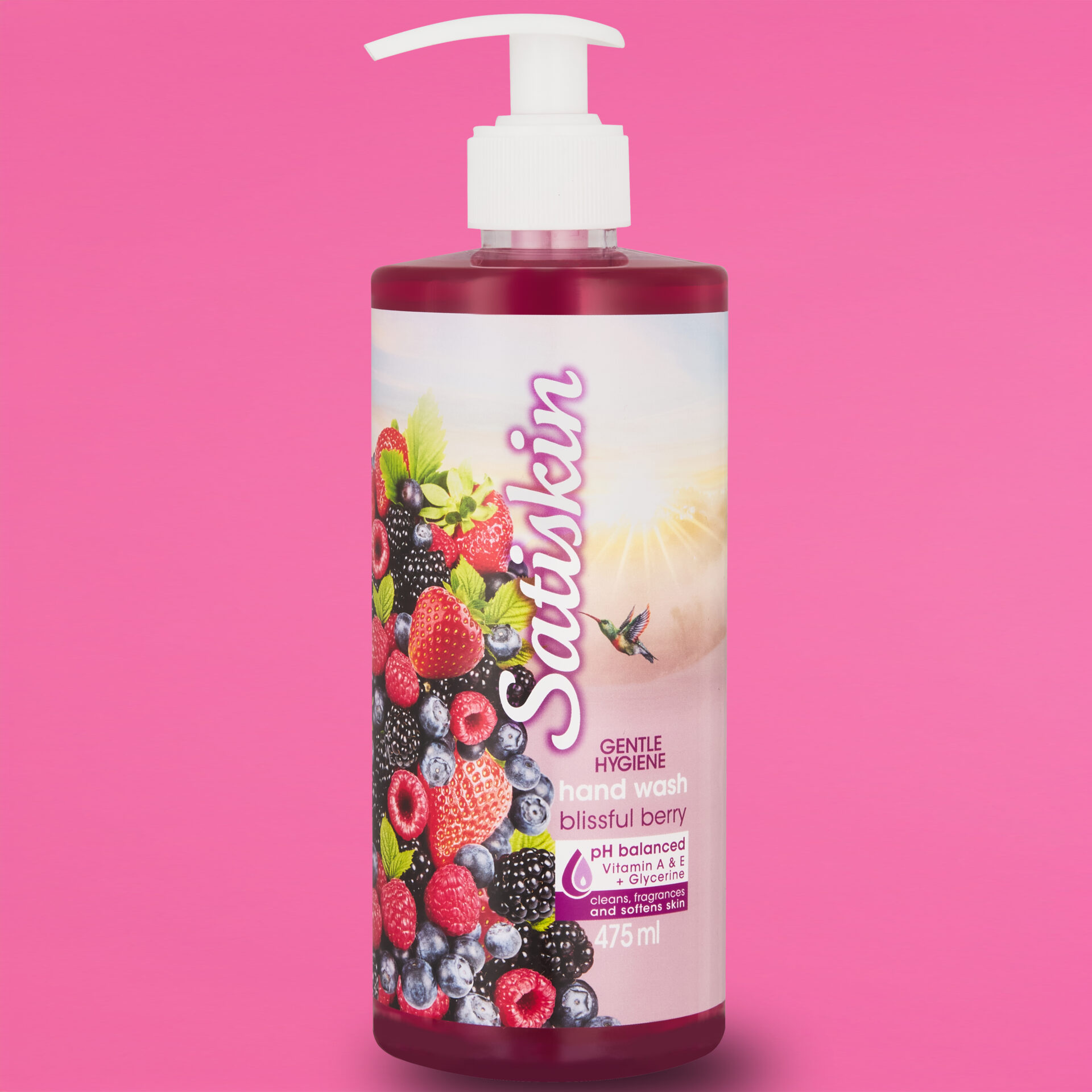 Satiskin Hand Wash – Blissful Berry