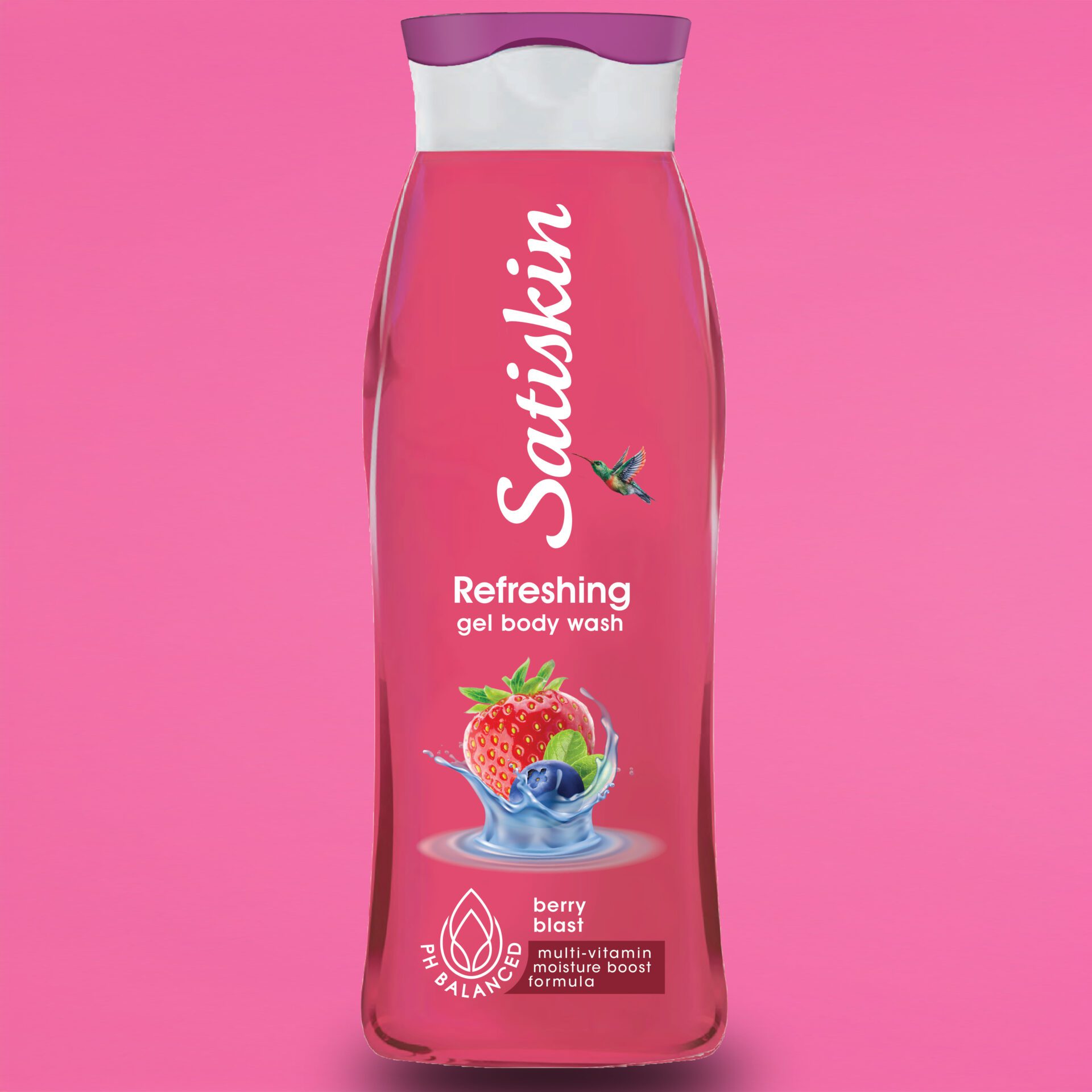 Satiskin Shower Gel – Berry Blast
