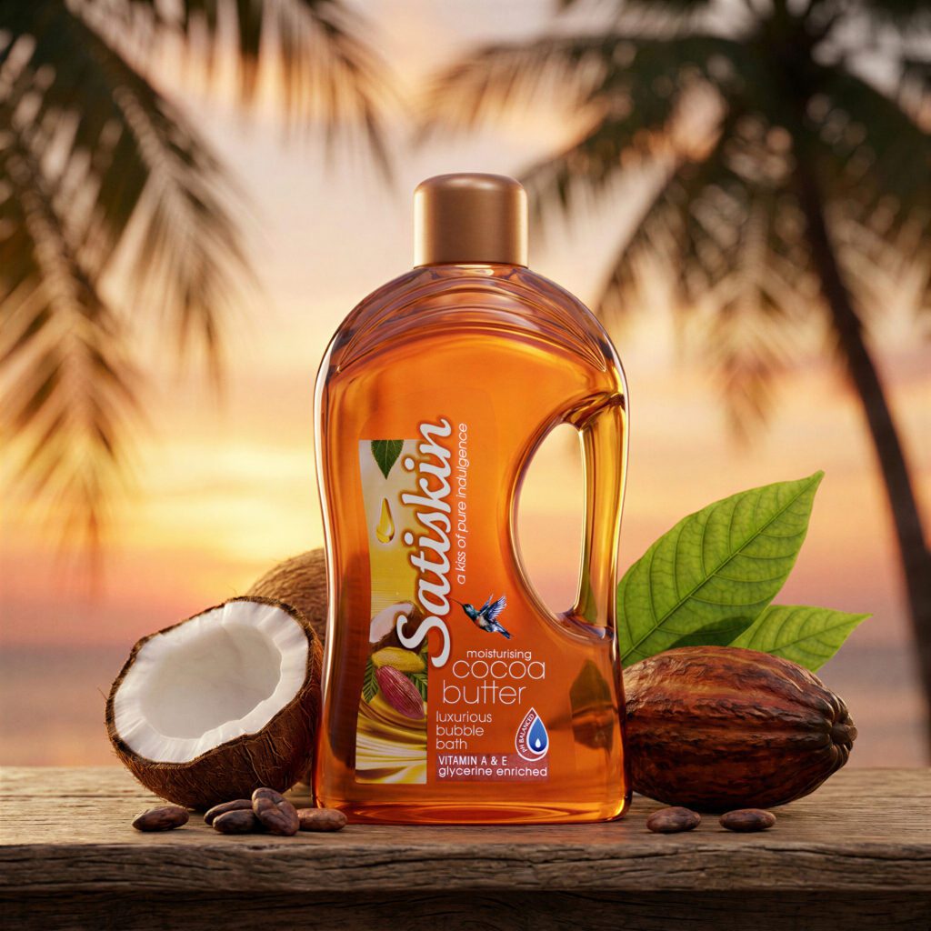 Satiskin Bubble Bath – Cocoa Butter