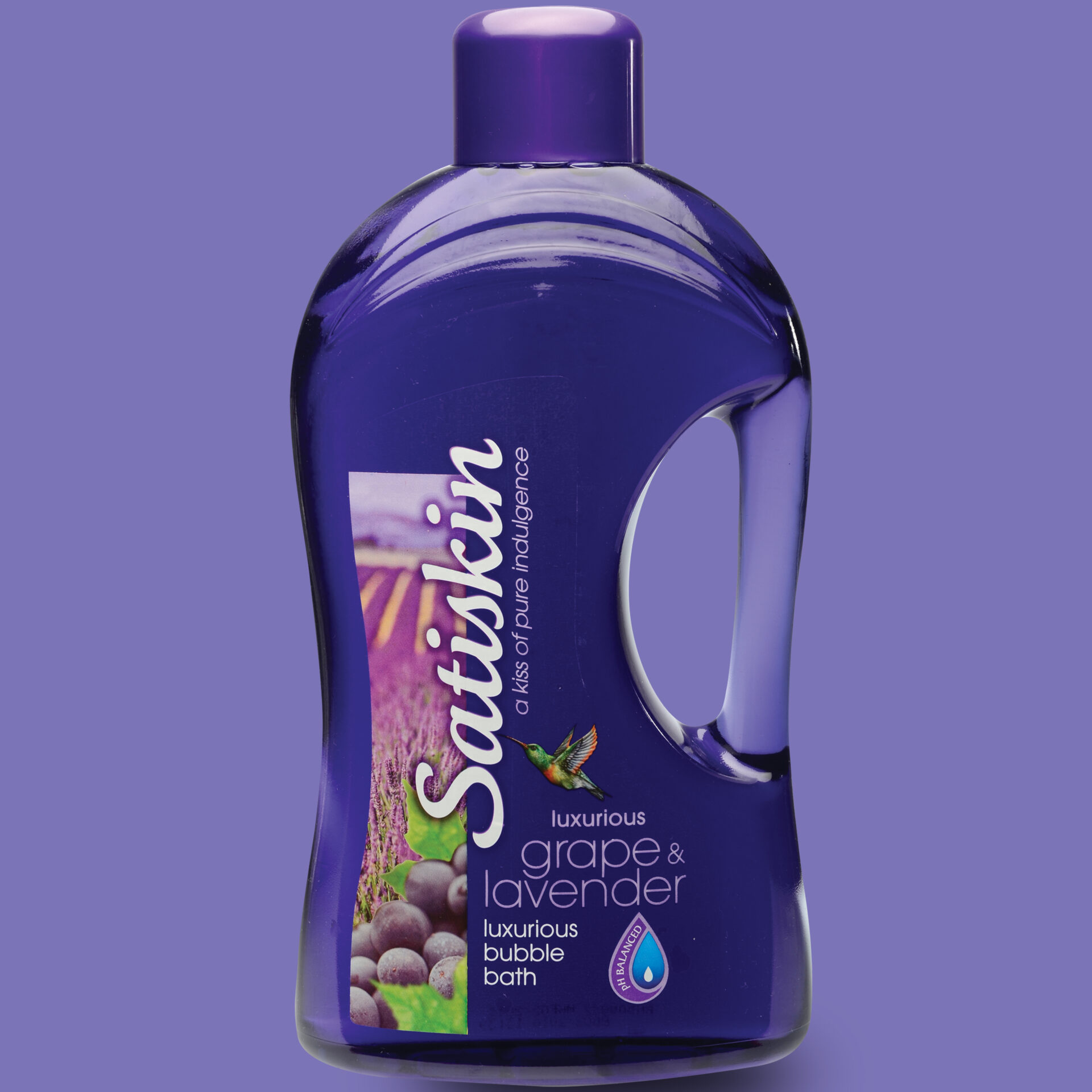Satiskin Bubble Bath – Grape & Lavender