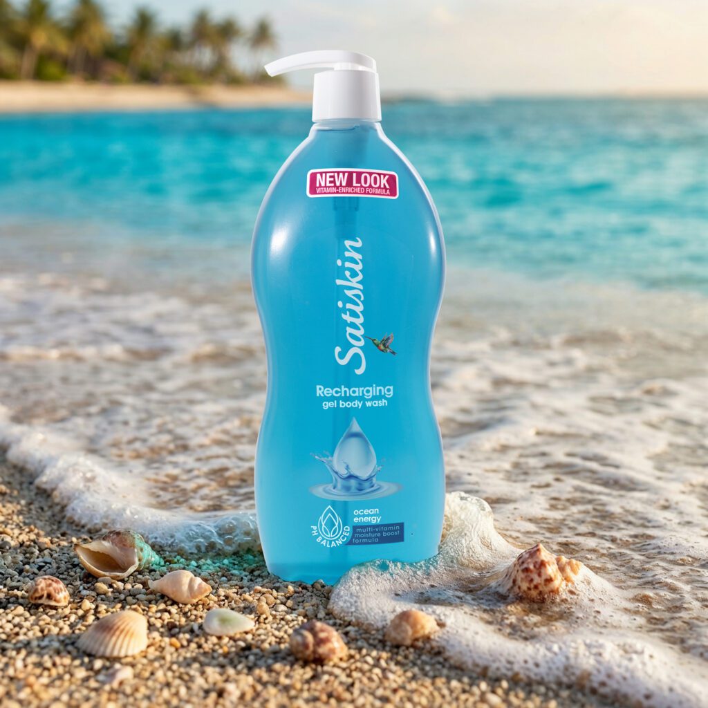 Satiskin Shower Gel – Ocean Energy (1L)