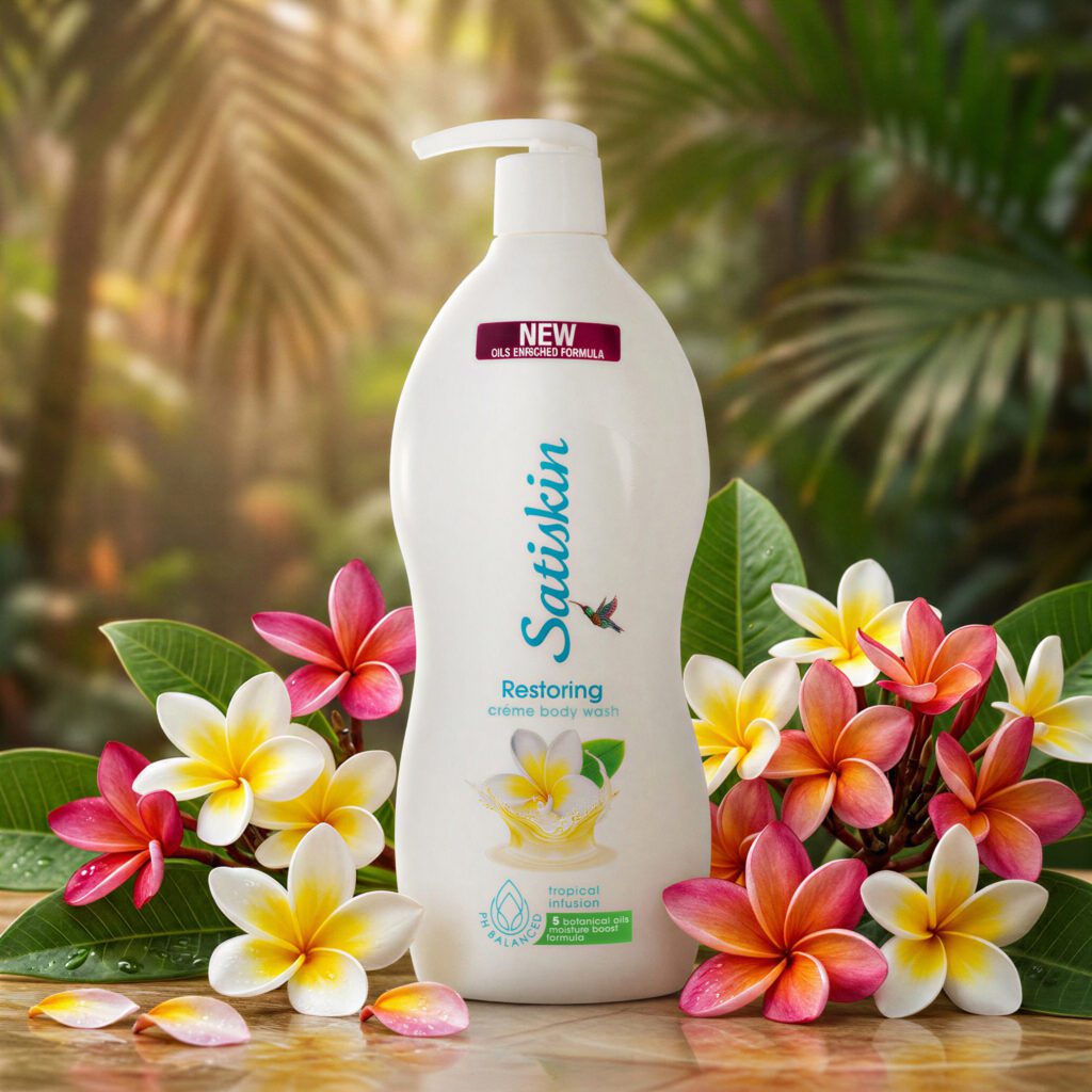 Satiskin Shower Gel – Tropical Infusion (1L)